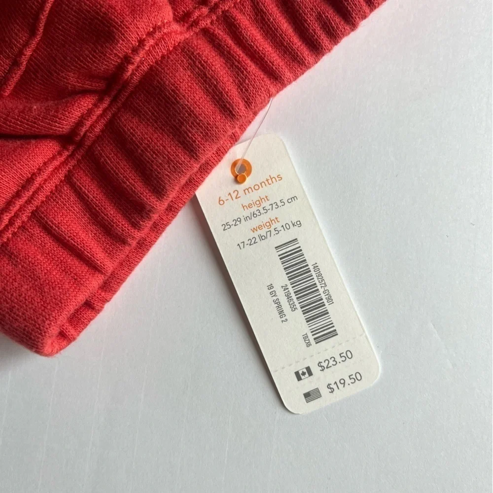 Gymboree • NWT Red Front Pocket Baby Pants
